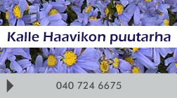 Kalle Haavikon puutarha logo